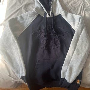 Navy and gris hoodie